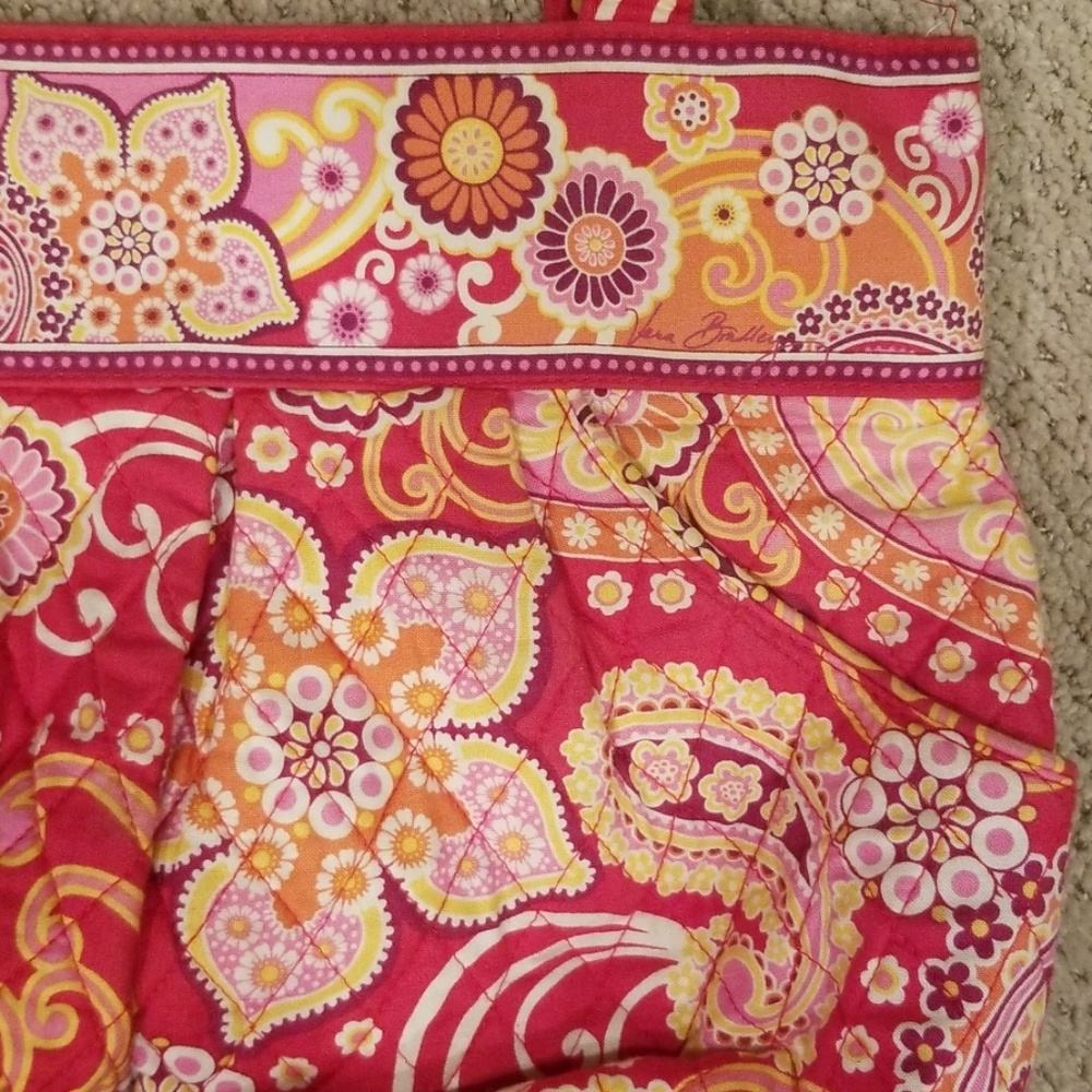 Vera Bradley Shoulder Bag in Raspberry Fizz - Picture 3 of 4